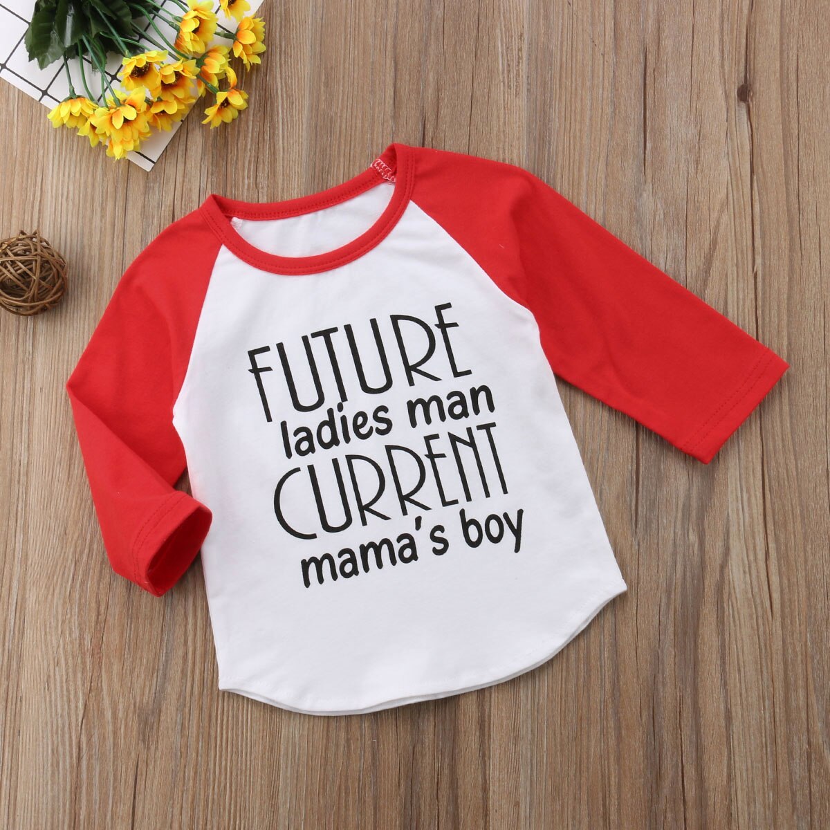 Pasgeboren Kids Baby Boy Lente Zomer Casual Lange Mouwen T-shirt Zacht Katoen Grafische Brief Tee Tops