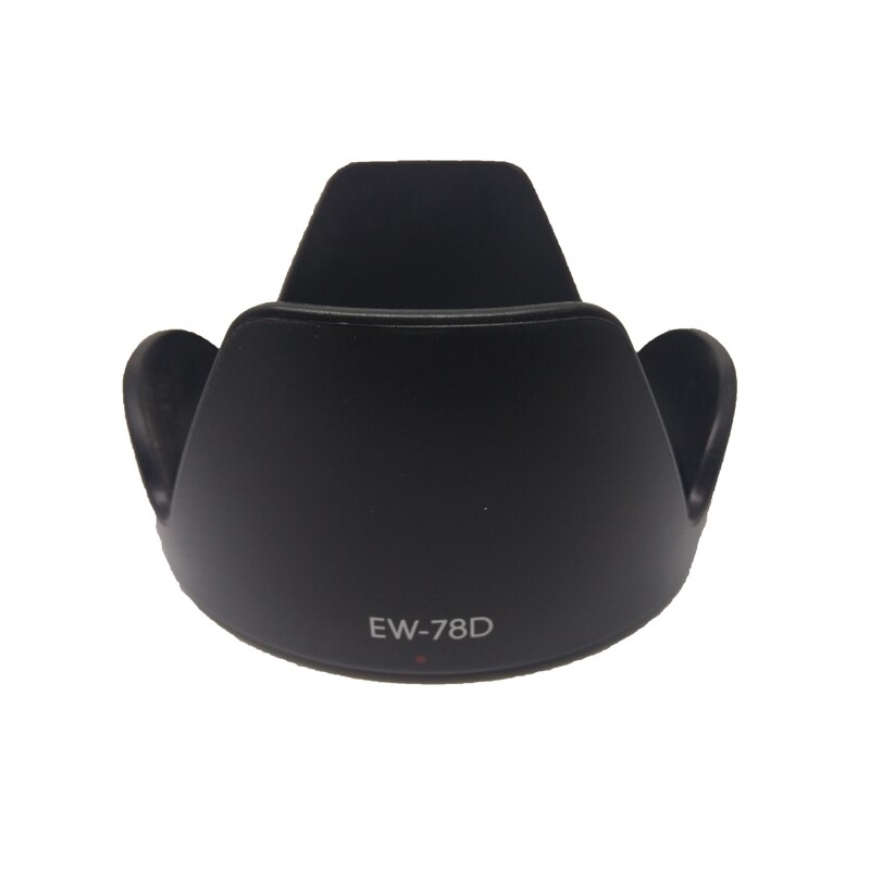 EW78D EW-78D forma de pétalo Lens hood 72mm para puede & n 550D 60D 500D 50D 7D Cámara 18-200 28-200mm lente de la
