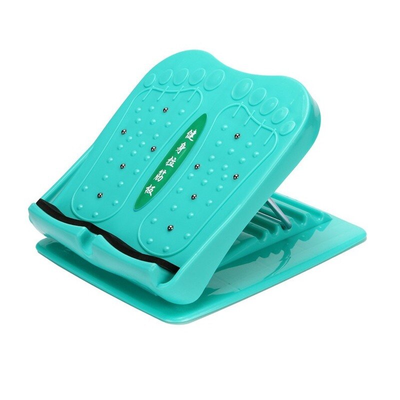 Tablero inclinado portátil para masaje de pies, tablero ajustable para estriberas, ensanchador de tobillo, 4 posiciones, tabla de cuña elástica para pies
