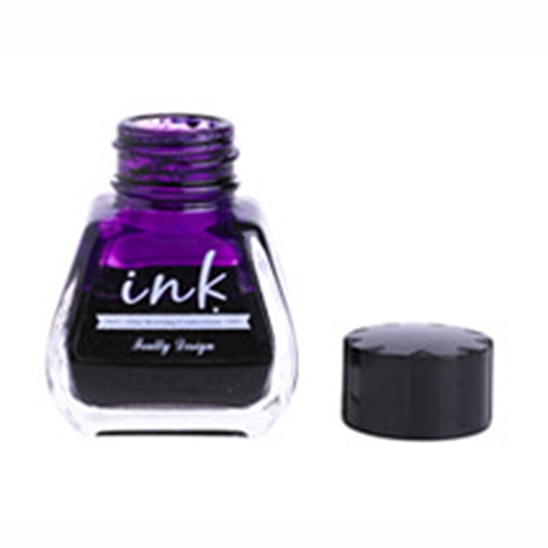 1 Bottle Pure Colorful 30ml Fountain Pen Ink Non-carbon Refilling Inks Stationery School Office Supplies: 5
