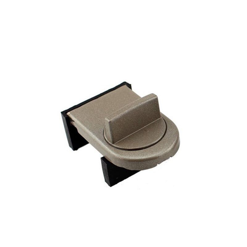 6 x 4 x 2.4 cm vindustopper i aluminiumslegering klemsikringslås tyverisikring ingen verktøy trengs ikke til vinylvinduer: Plomme