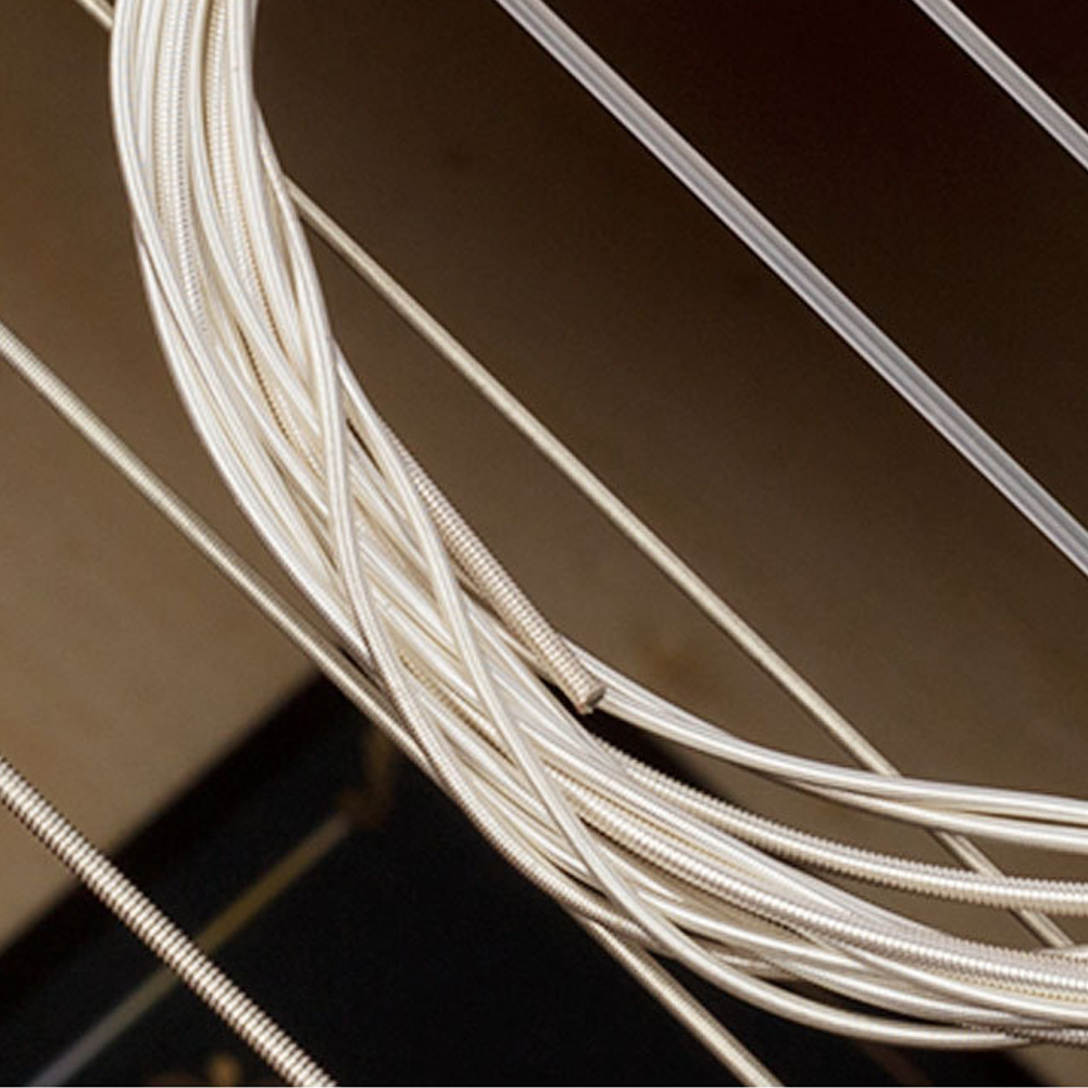 6 Saiten klassische Gitarren saiten Metall Nylon Saite Musik instrumente Gitarren Ersatz Zubehör normale Spannung