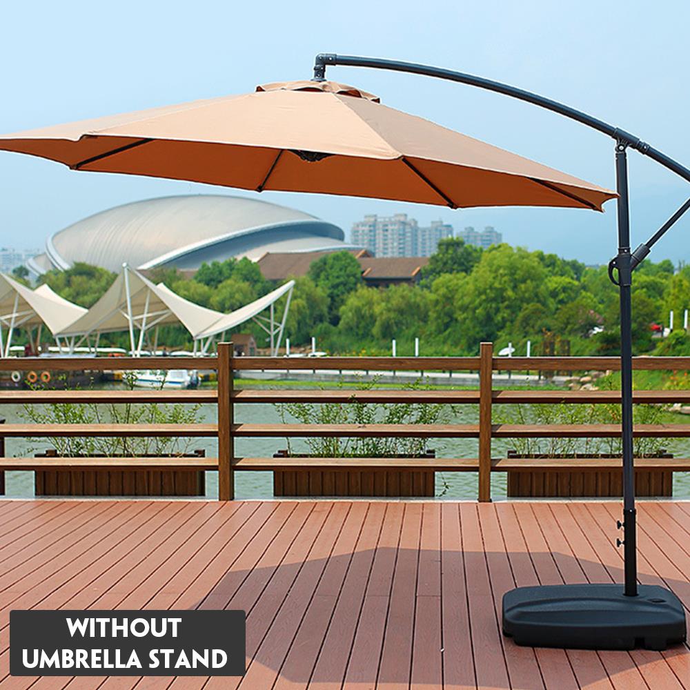 2M Umbrella Canopy Cover Parasol Umbrella Cover Su... Grandado