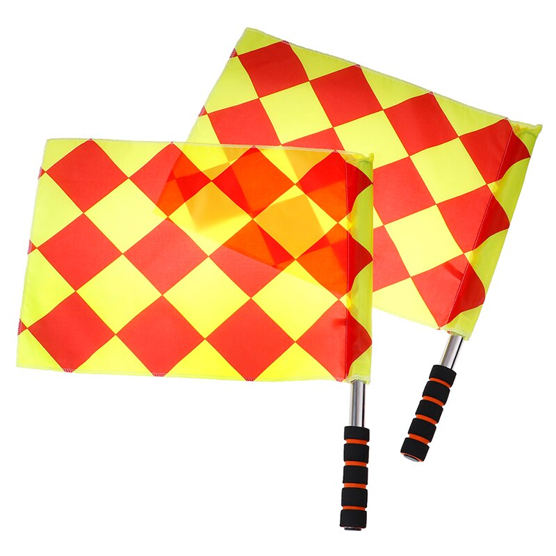 Soccer referee flags Fair Play Football Linesman flags Sports game Referee equipment