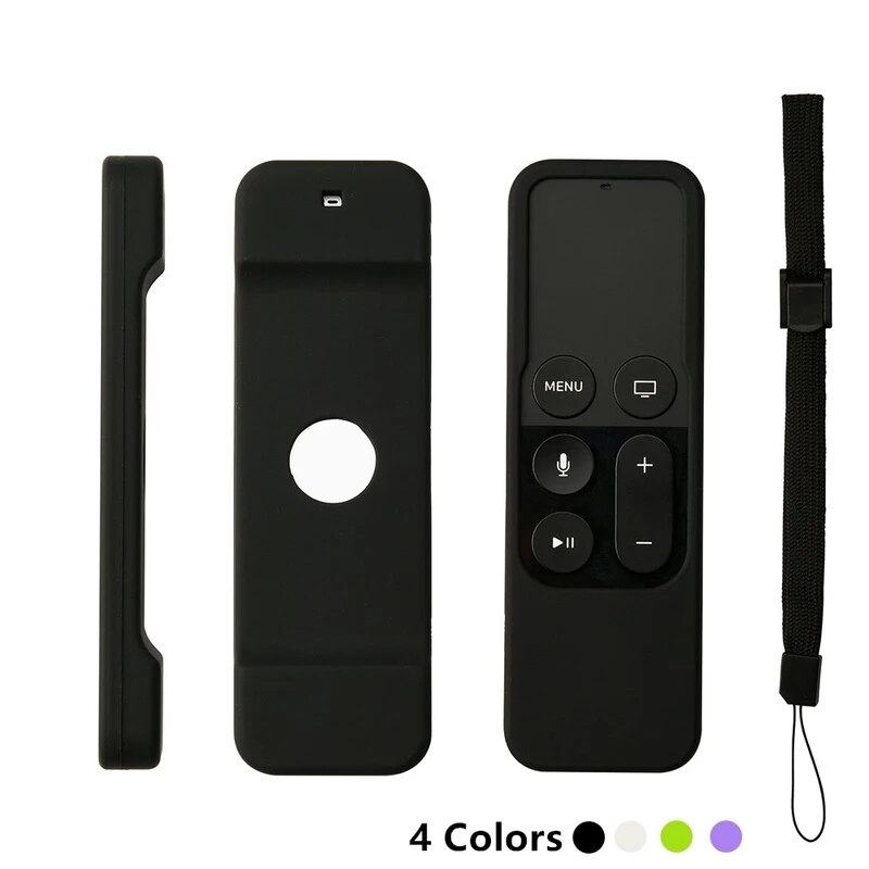 1Pc Siliconen Beschermhoes Cover Skin Voor Apple Tv 4 Afstandsbediening Kleurrijke Stofdicht Waterdicht Anti-fall Stofkap