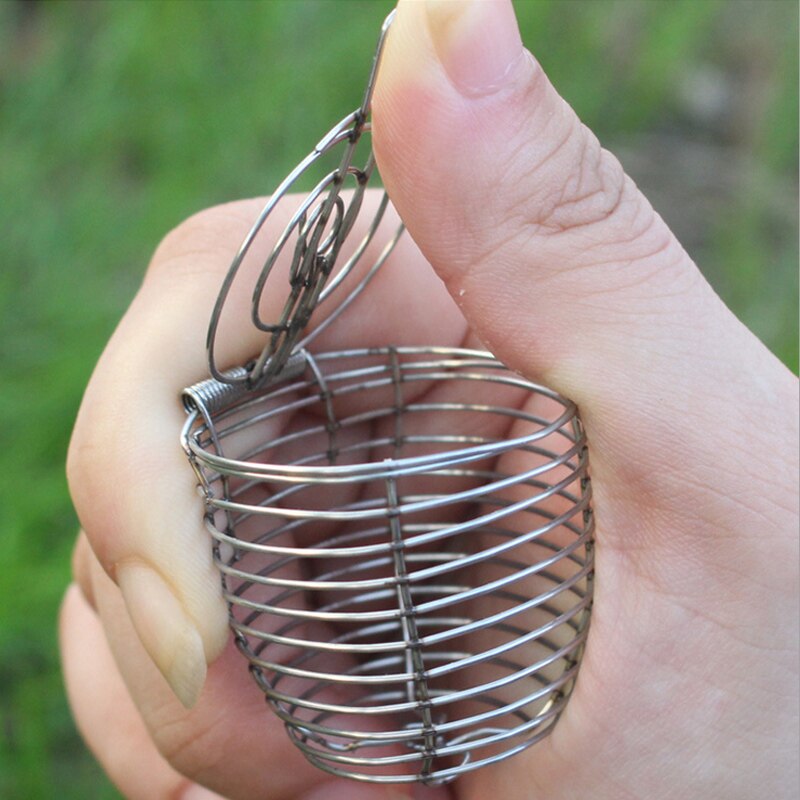 Automatic Feeder Fishing Hook at top speed, Easy Used Tool Fishing Tackle Accessory Launcher Trap Spring Cage Hooks