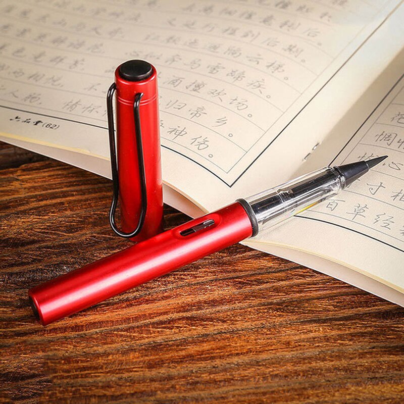 Fountains Style Water Soft Brush Pen Metal Refillable Ink Watercolor Pen For Painting Calligraphy Drawing Art Supplie Kids