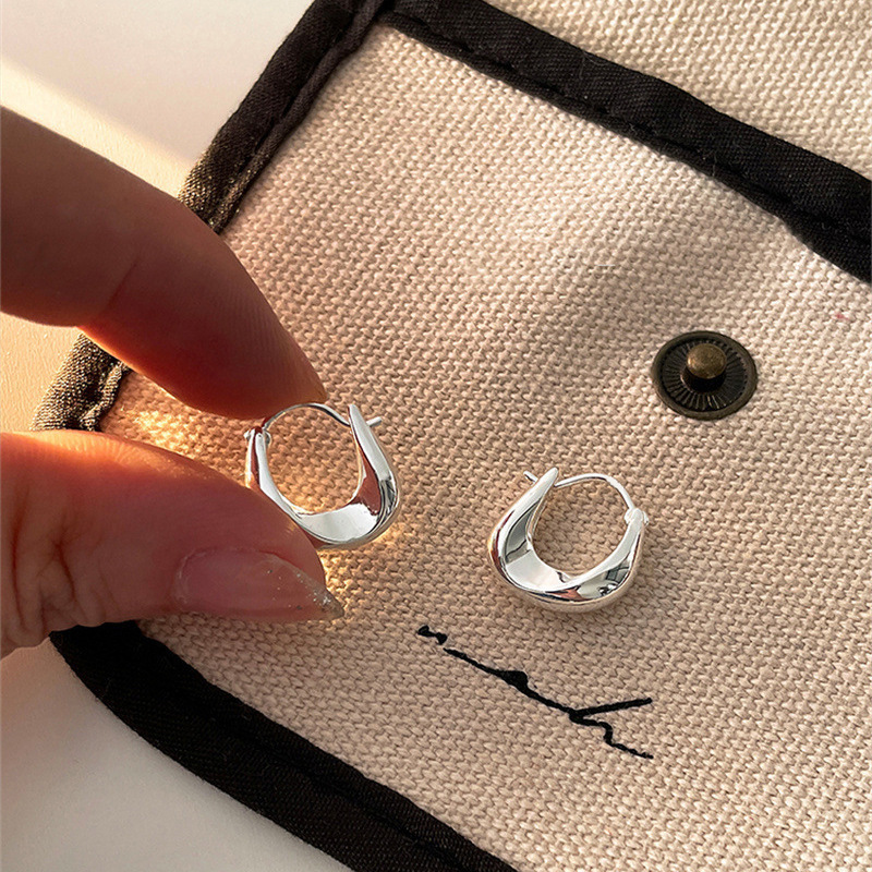 planète boucles d'oreilles femmes coréen Niche exquis oreille accessoires français rétro Simple tempérament boucles d'oreilles bijoux: Rhodium plaqué