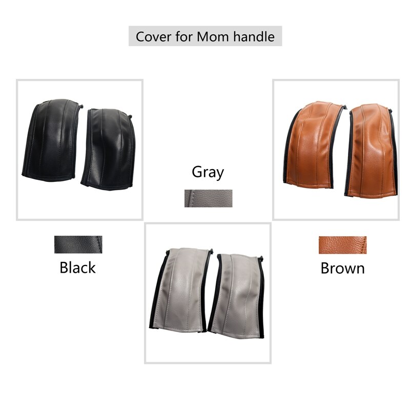 Handvat Covers Voor Cybex Eezy S Twist (+) 2 / Eezy S 2 Wandelwagen Kinderwagen Lederen Mouw Beschermende Gevallen Covers Kinderwagen Accessoires