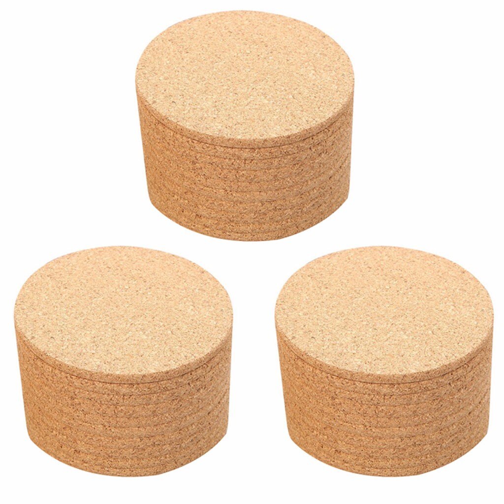 30Pc Kurk Hout Drinken Thee Koffie Beker Mat Tabel Decor Bowls Koffie Kopjes Coaster Servies Mat Voor Thuis Keuken party Supply