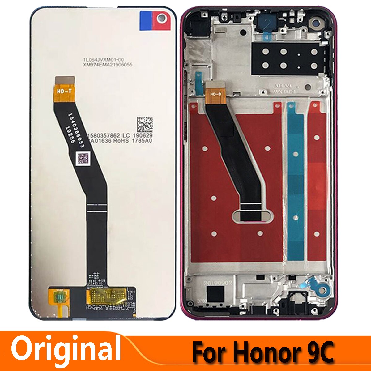 Original 6.39 ''Für honor 9C AKA-L29 LCD Anzeige Touchscreen Digitizer Montage Ersatz Teile