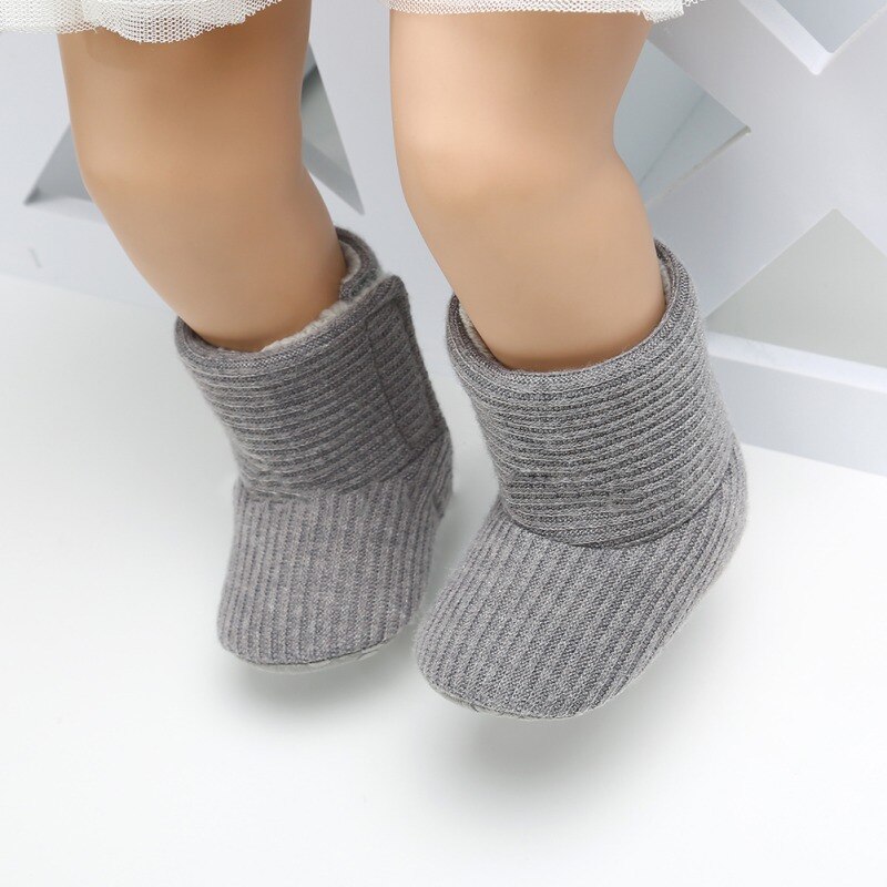 Snowboots Schoenen Voor Baby meisjes jongens snowboots schoenen mode warme pluche binnenkant baby baby laarzen peuter schoenen Winter: H / 13-18 months