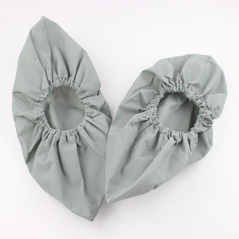 1 paio di copriscarpe in tessuto non tessuto per uso domestico coprigambe antipolvere copriscarpe lavabile antiscivolo spesso antistatico resistente tutto'usura