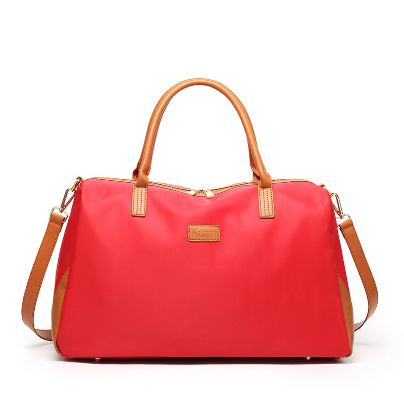 Borsa da viaggio di nuova moda gioco all'aperto di alta qualità impermeabile bagaglio a breve distanza Fitness sport spalla borsa a tracolla: red