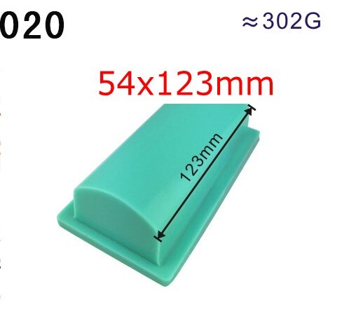 Siliconen rubber pad hoofd voor tampondrukmachine 54x123mm