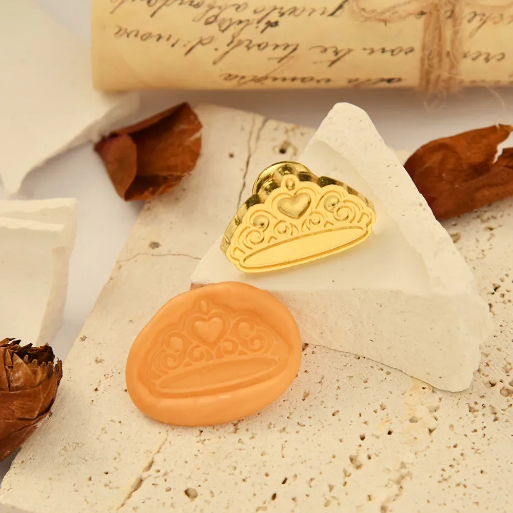 Wax Seal Stamp for Scrapbooking Photo Flower Paw Seal Wax Stamp Head Album Seal Stamp DIY Craft for Card Making ZT0102