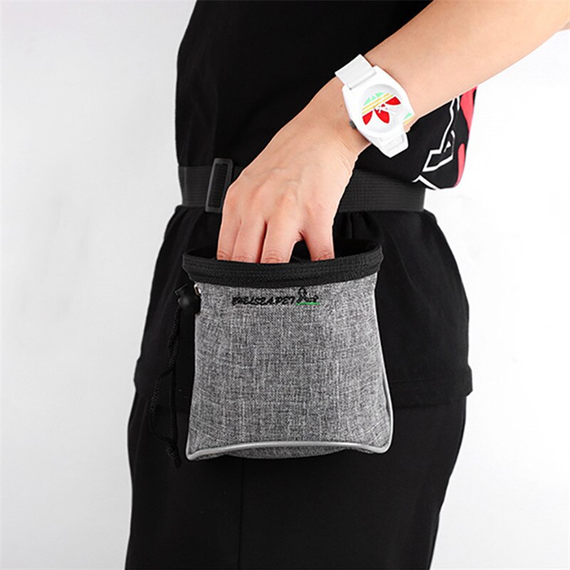 Mini Outdoor Draagbare Huisdier Snack Tas Dierbenodigdheden Sterke Slijtvastheid Grote Capaciteit Puppy Snack Heuptas