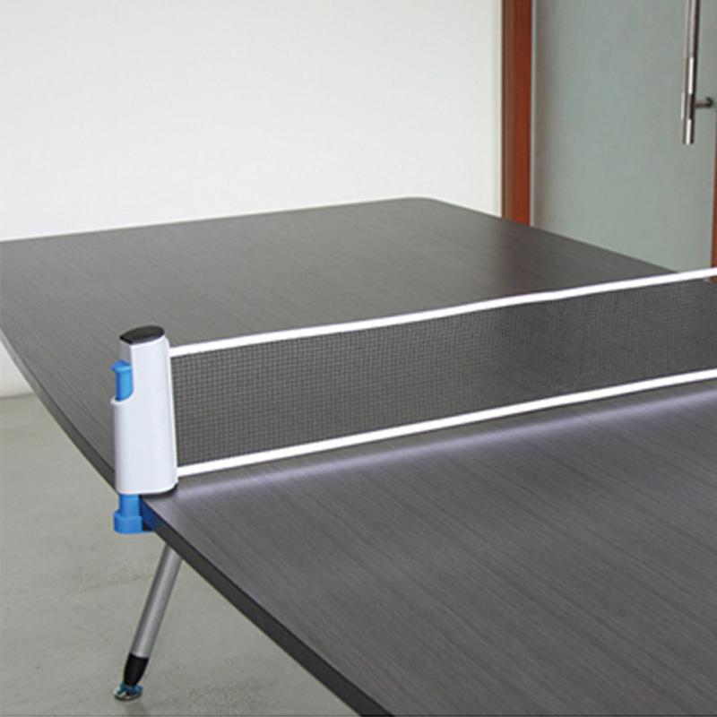 Universal portátil malla Net para tenis de mesa antideslizante reemplazo con firme para una pieza retráctil deporte suministros red gimnasio