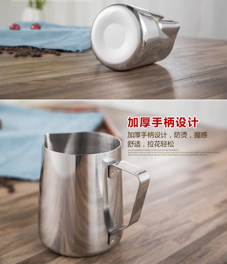 150/350/600ml Milk Jugs Stainless Steel Milk Craft Milk Frothing Pitcher Coffee Latte Frothing Art Jug Pitcher Mug Cup