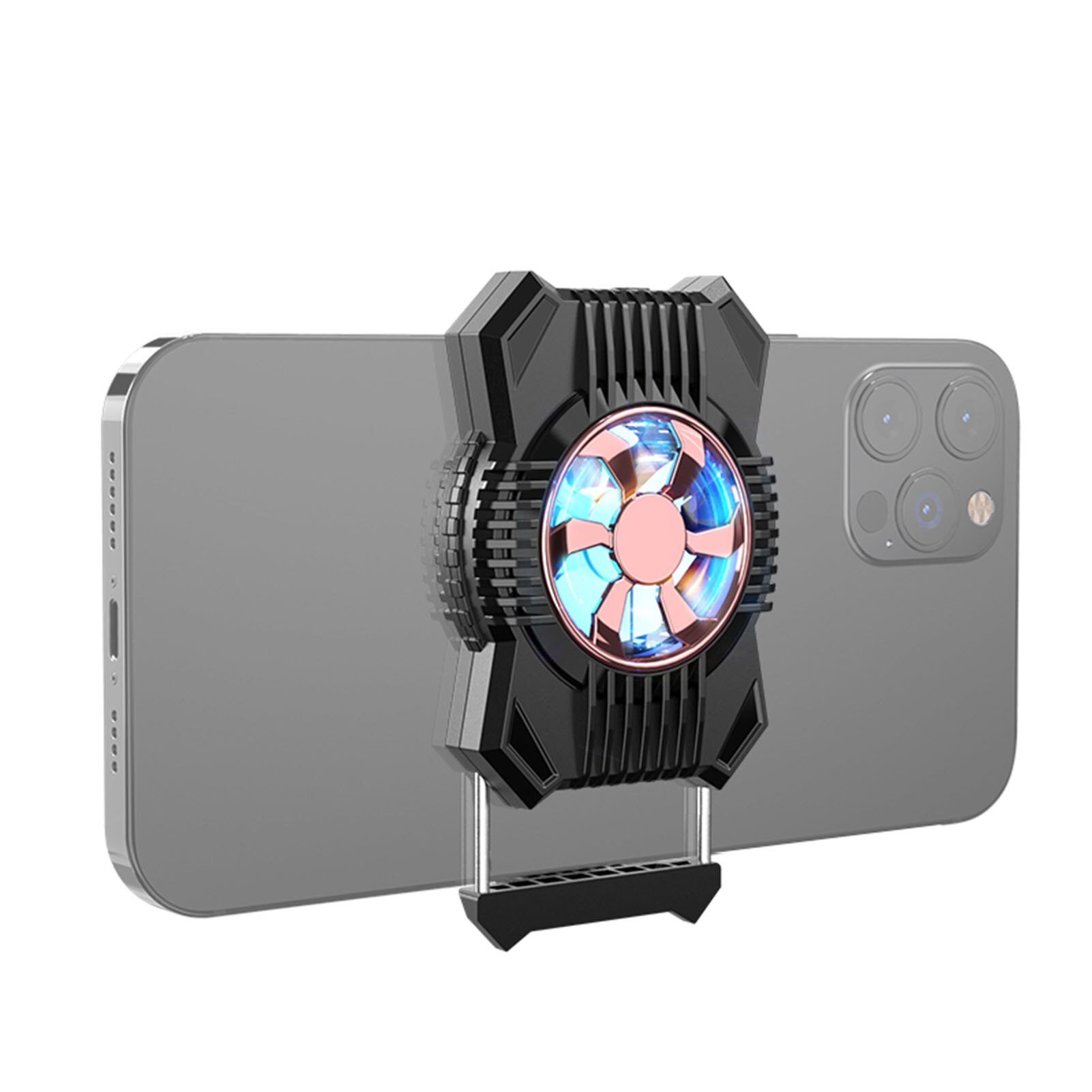 Universal Mobile Phone USB Game Cooler System Portable Cooling Fan Heat Sink Powerful Smartphone Radiator Cell Phone Accessories