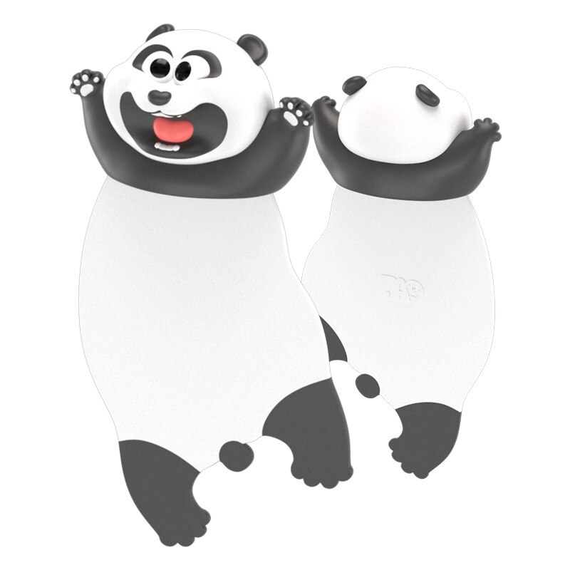 PVC Cute bookmark Funny Original Creation 3D Animals National Treasures Bookmarks Tiger Alligator book mark kawaii stationery: 1