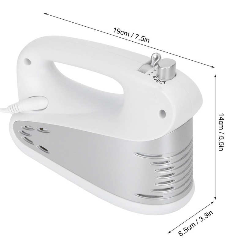 Hand Mixer Beater 200W Electric Hand Mixer 5-Speeds Handhold Mixer with Mixing Sticks EU Plug 220V