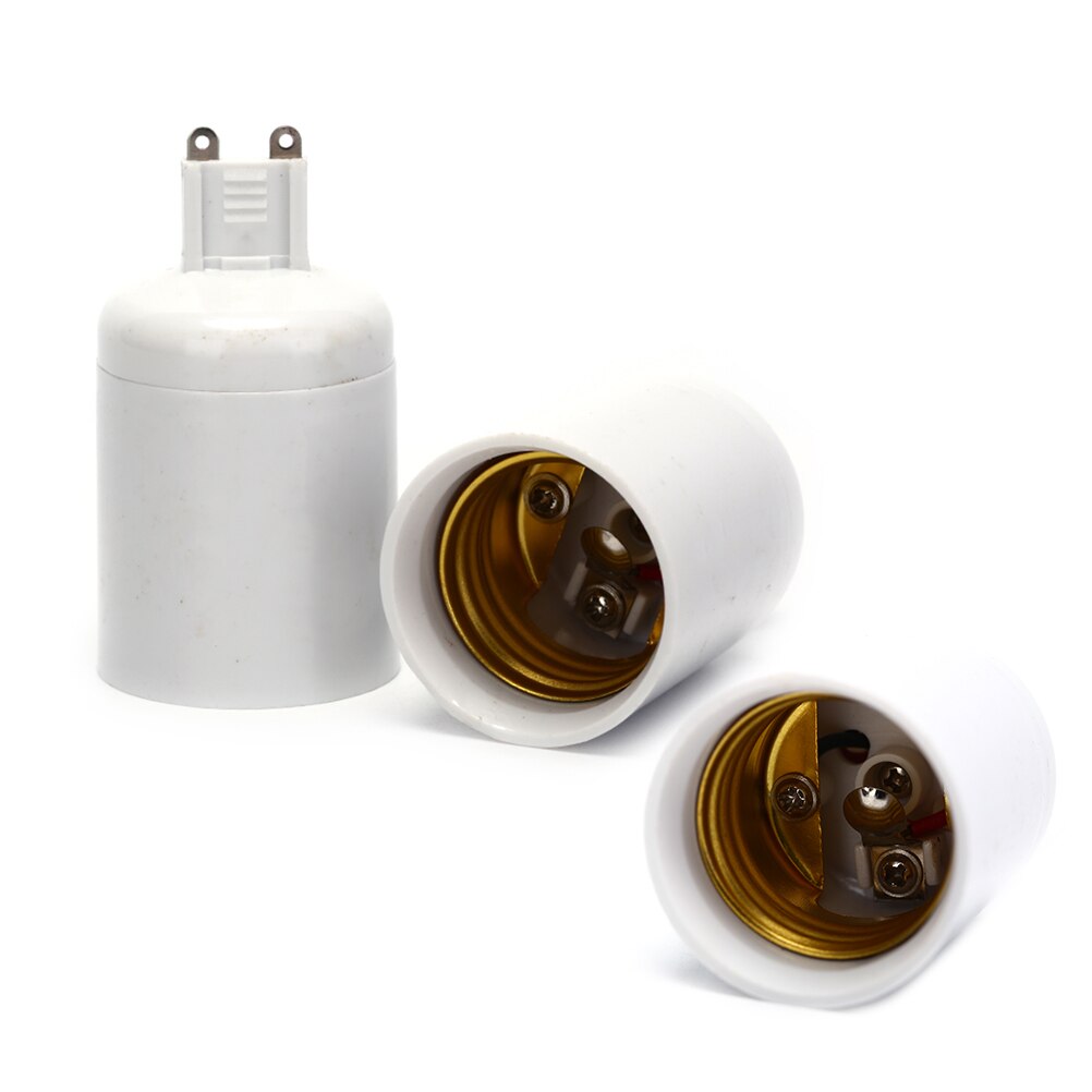 1 stuk gloeilampvoet  g9 to e27 fittingen voor halogeen cfl-gloeilamp lamp adapter converter houder fitting conversie
