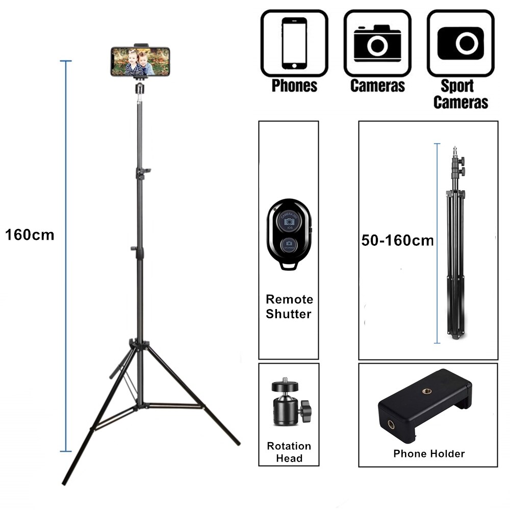 Statief Voor Mobiele Telefoon Professionele Statie... – Vicedeal