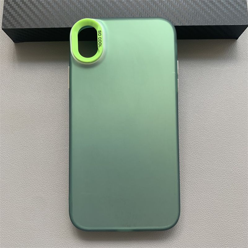 Para iPhone x funda iPhone XR funda de teléfono iPhone XS funda iPhone XS MAX 7 8 plus 8p fundas de lujo metálica Aurora piel mate cubierta: Negro / Para iPhone 15