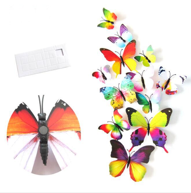Sticker Papillon bombyx - Autocollant Papillon bombyx