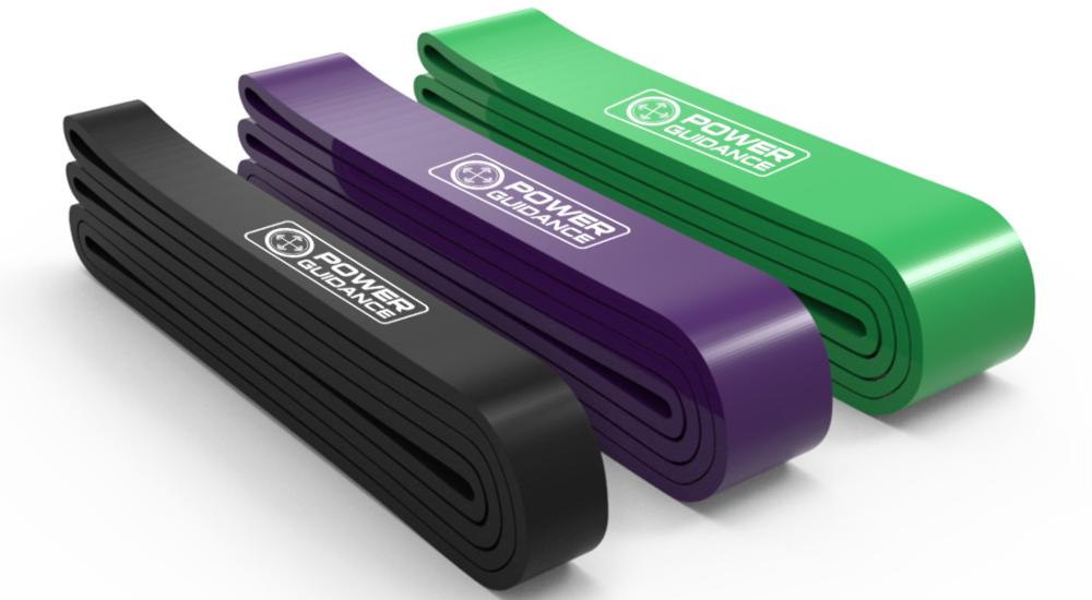 Conjunto de faixas elásticas de resistência para treino, equipamento para exercício físico, látex natural, orientação com energia, academia: Set 5