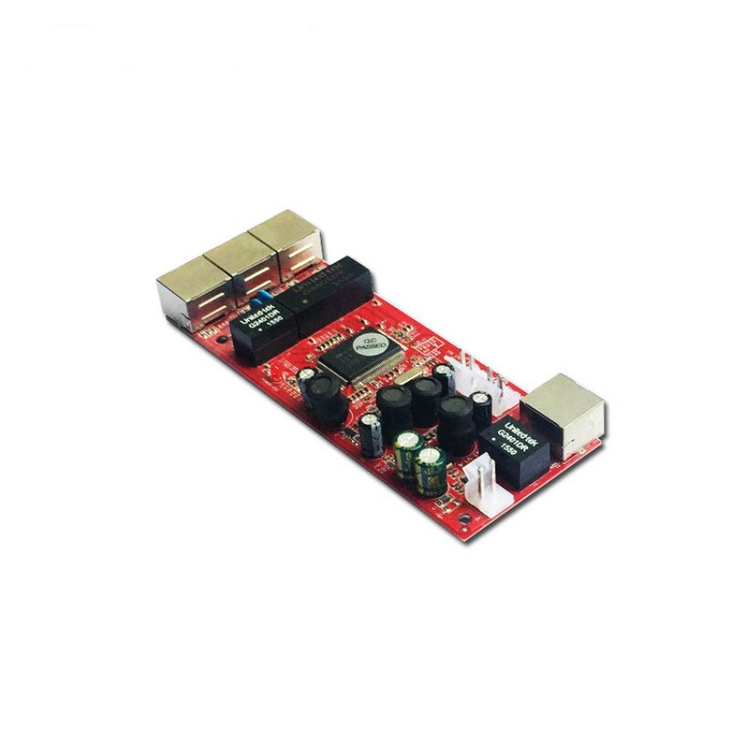 OEM/ODM 4 port 10/100/1000mbps Un management Ethernet switch RJ45 port unmanaged commercial Ethernet switch