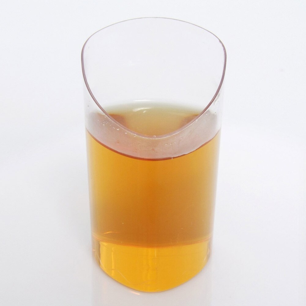 10 sztuk 80ml mini deser kubki eleganckie, jasne, skośne przekąska galaretki pudding mus kubek