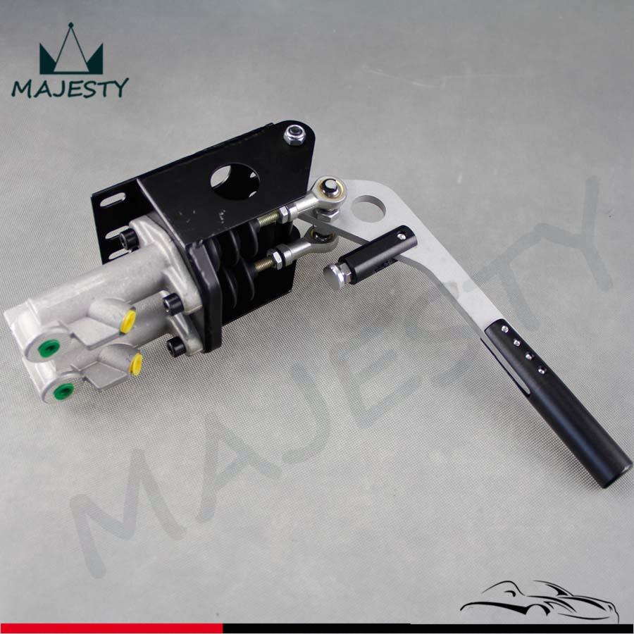 Dubbele Hoofdremcilinder Hydraulische Drift E-Brake Racing Handrem Lever Universal