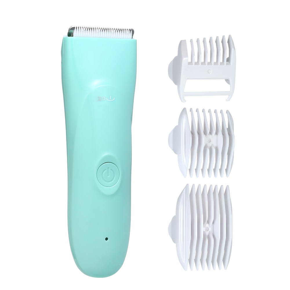 Baby Kids Hair Clipper Quiet Rechargeable Trimmer Infant low noise Electric Hairdressing Tool with USB Cable ,haircutting apron