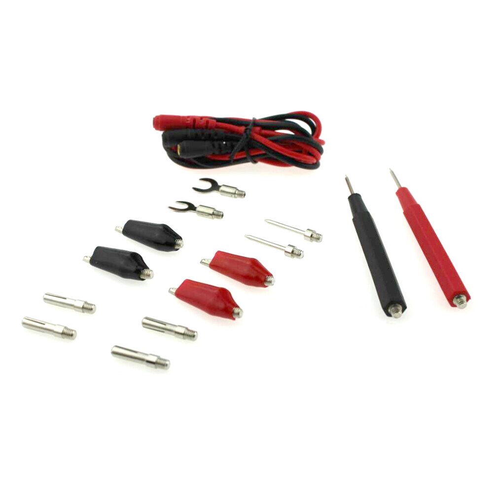 16Pcs 1Set Multifunctionele Digitale Multimeter Probe Test Lead Cable Alligator 90Cm Digitale Multimeter Testen Tool