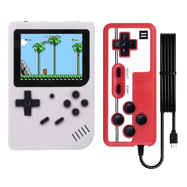 Factorysalesminiportableretrogameconsolehandheldgameconsolebuilt-in400games3inchgameboytwoplayergamegift forchildren