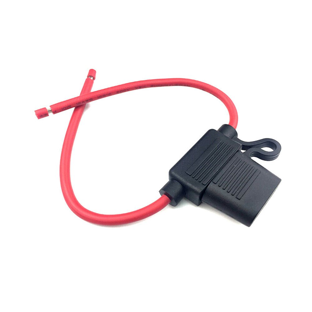 5Sets 18Gauge ATC/ATO Inline Fuse Holder with 30A Fuse Blade for Car Boat