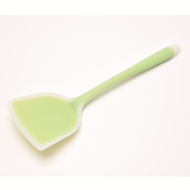 Silicone Spoon Scraper Pan Spatula Cake Kitchen Cooking Tool Kitchen Utensil Turners Spatula Heat Resistant Integrate Handle: 5