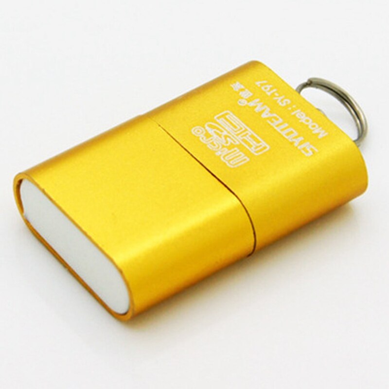Draagbare mini usb 2.0 micro sd tf geheugenkaartlezer adapter flash drive sd flashgeheugen: Goed