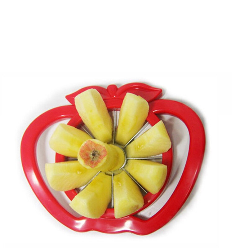 Kitchen Assist Gadget Plastic Apple Slicer Cutter Pear Fruit Divider Tool Comfort Handle Kitchen Accessories Kitchen Tool Cutter