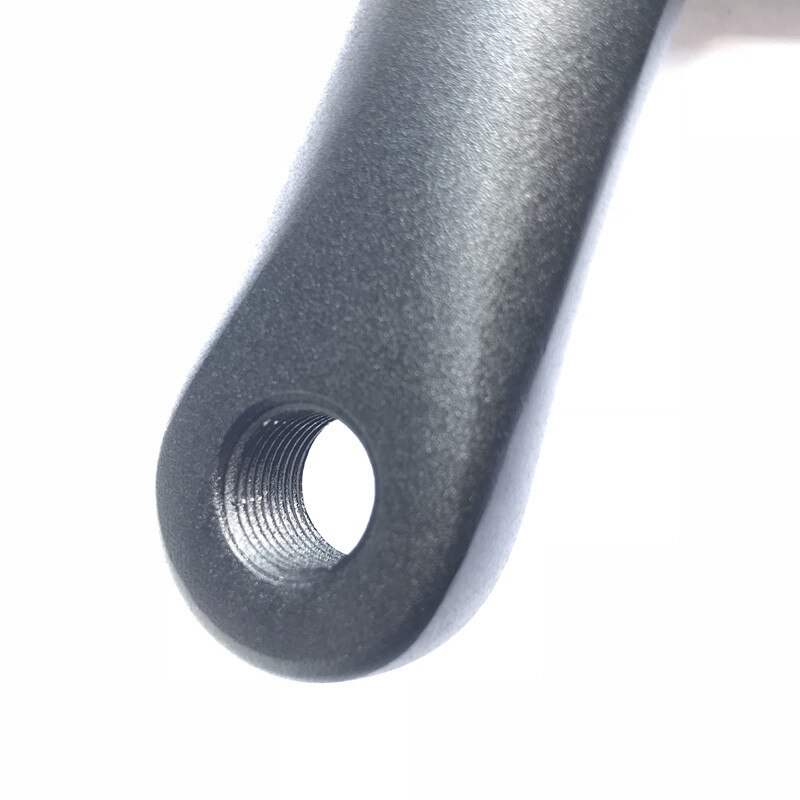 Sammenleggbar sykkel kranksett 48t firkantet skrog 170mm cnc kranksett sykkel krank sett tannhjul