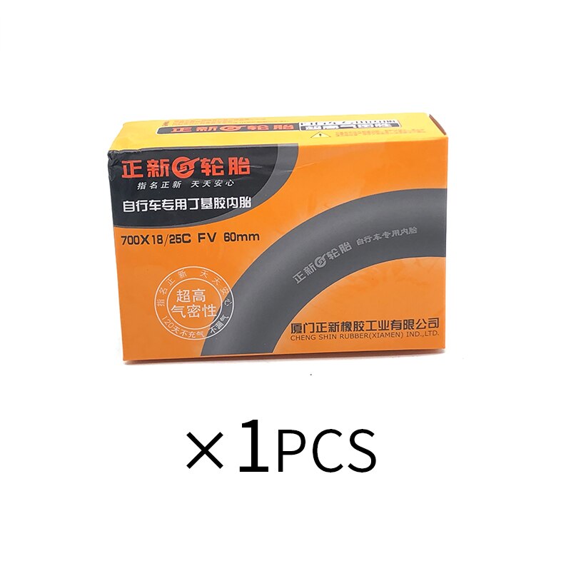 CST 700C Road Bike Tube 700×18/25C 60MM 80MM Fran Presta Valve Bicycle Tubes: FV 60MM 1PCS / 25C