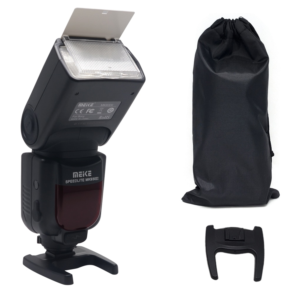 Meike MK930II-S GN58 Flash Speedlite M/Multi/S1/S2 modo para Sony RX100M2 RX1 RX1R ILCE-6000(A6000) ILCE-7 7R 7S(A7/A7R/A7S) NEX6