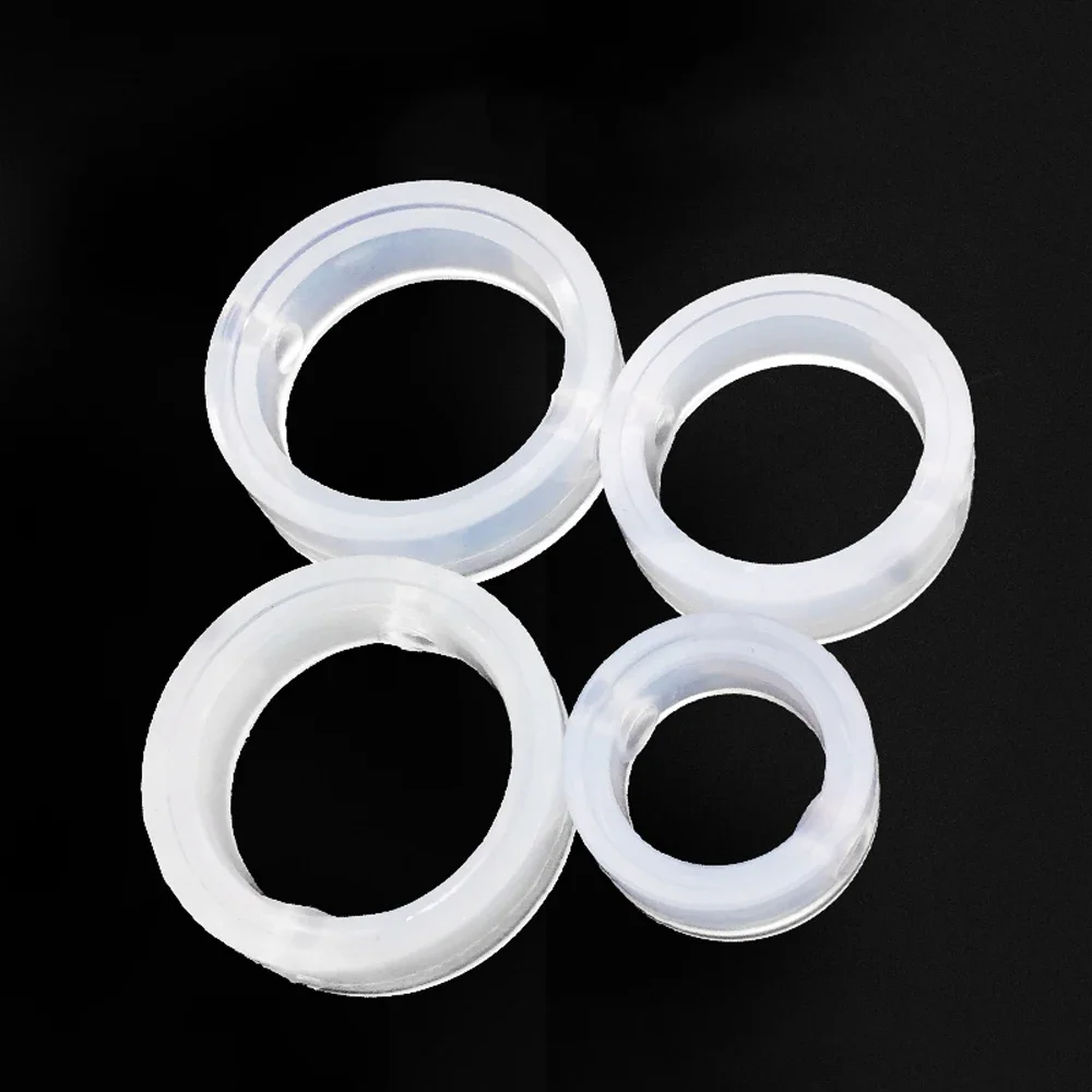 Homebrew Sanitary Food Grade VMQ Silicone Sealing Ring Gasket Seal Replacement For 1.5" -8"Tri Clamp Butterfly Valve