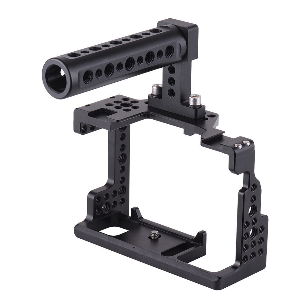 Andoer – stabilisateur de Film vidéo, Cage de caméra à poignée supérieure pour Sony A7II/A7III/A7SII/A7M3/A7RII/A7RIII