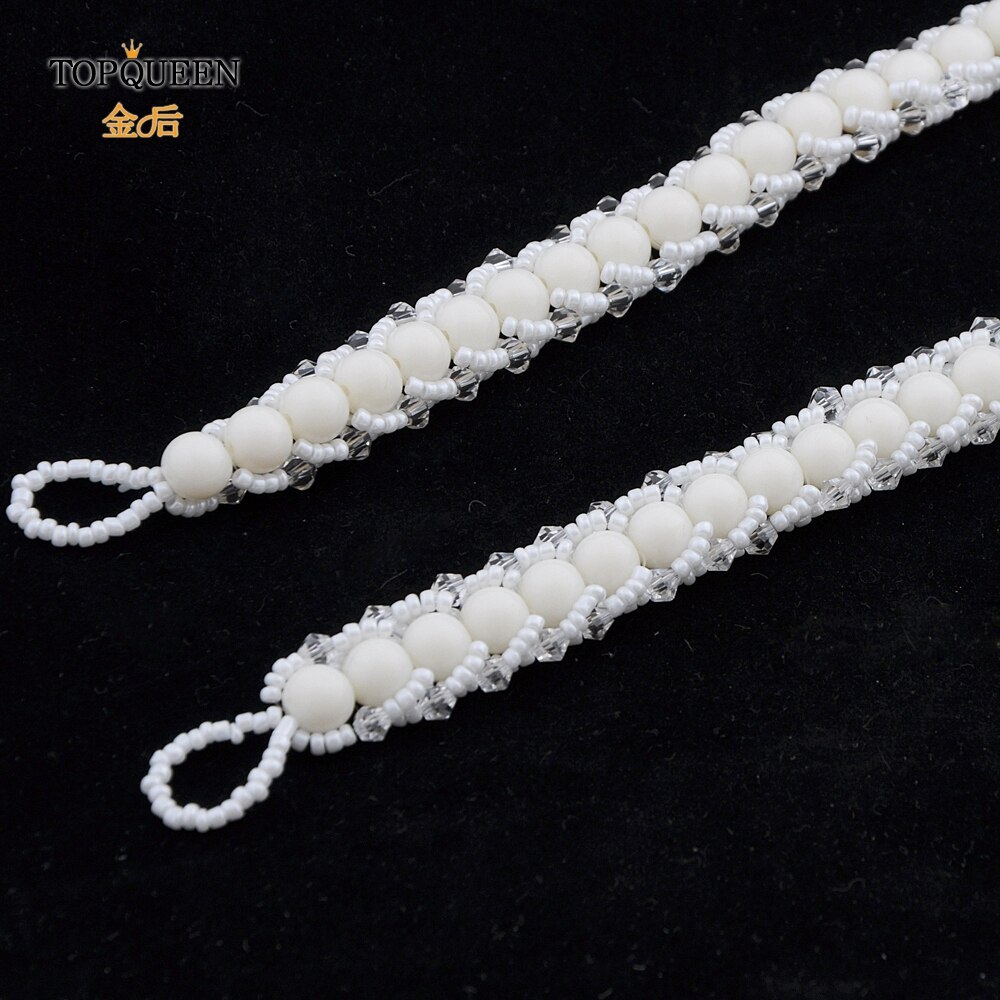 Topqueen S322 Kralen Riem Bruiloft Bruids Riem Bruiloft Parels Riem Bruiloft Accessoires Bruiloft Vrouwen Sash Populaire Bridal Sash