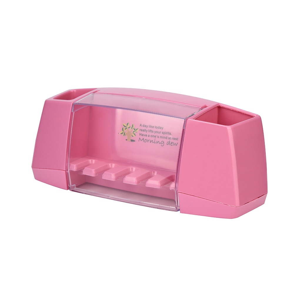 Roikkuva kylpyhuoneen keittiövälinelaatikko hammasharjan säilytysteline seinäkiinnitys hammasharjateline harjan imukuppi säilytys koti