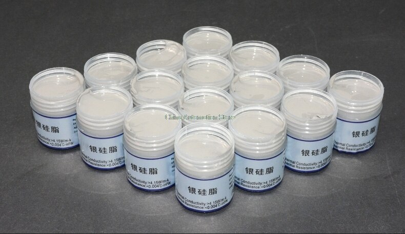1Pcs 30 grams Thermal grease CPU thermal grease CPU silicone thermal paste notebook computer desktop graphics paste