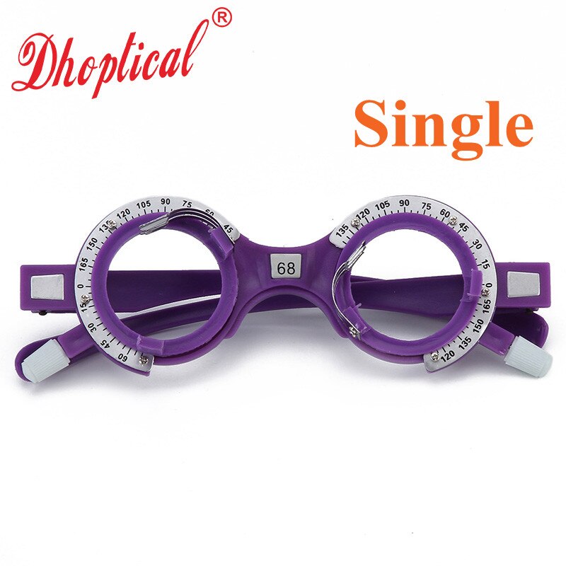 trial frame set ,colorful trial frame 52mm~70mm pc material for glasses shop and optical hospital by dhoptical: 68MM